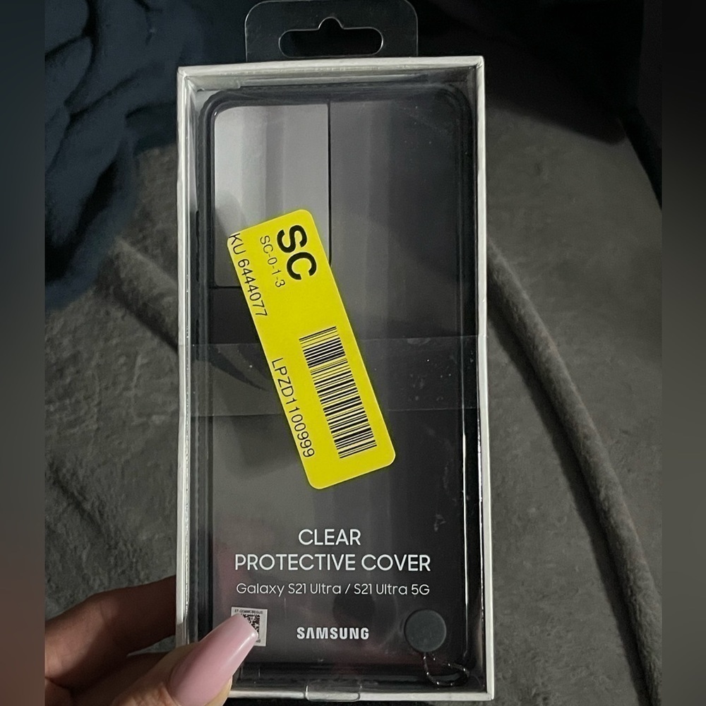 Brand new Samsung clear protective cover galaxy S 21 ultra/S 21 ultra 5G